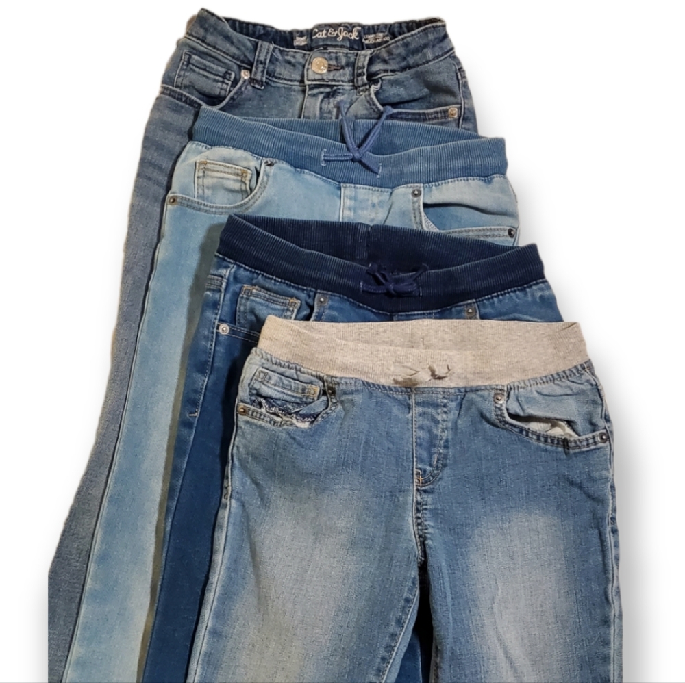 Lot of 4 pairs - Girls size 10 jeans